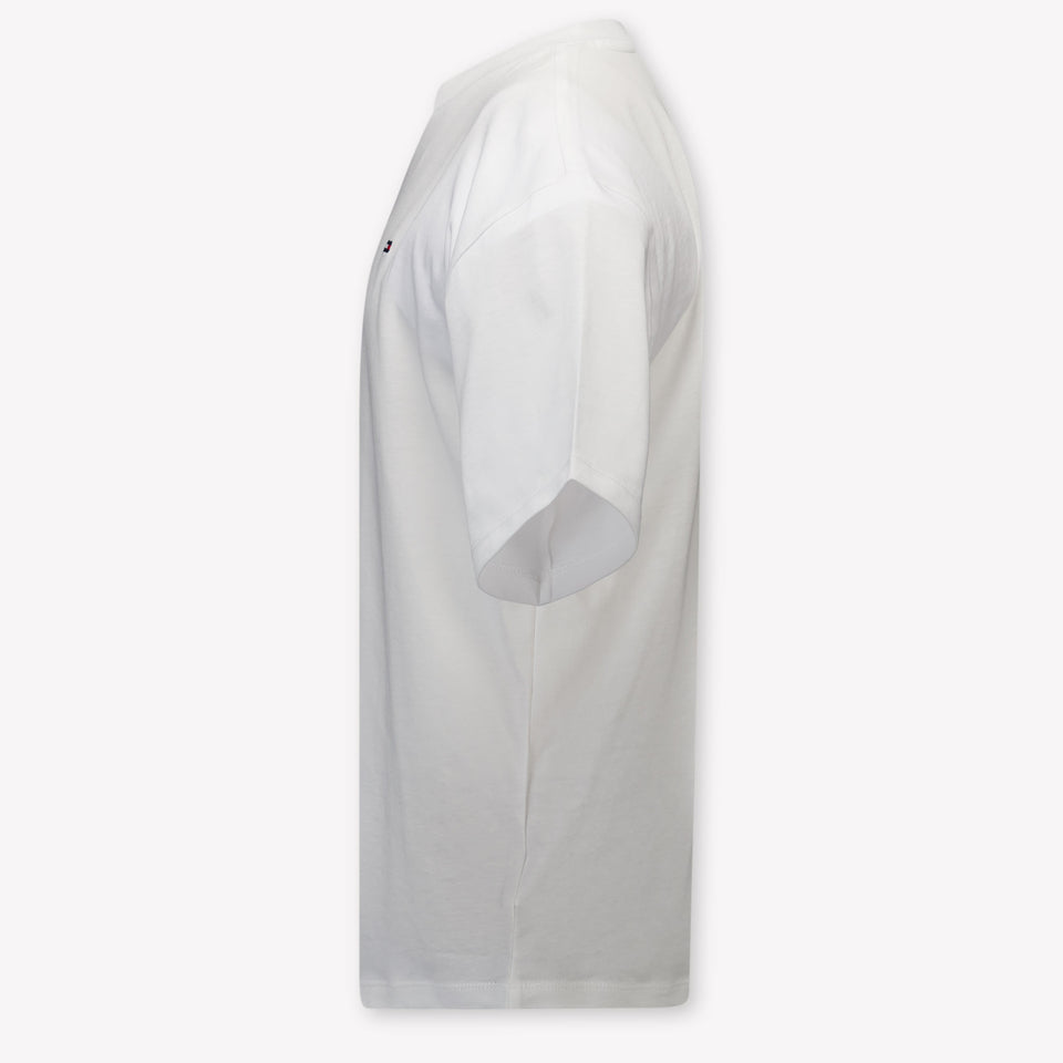 Tommy Hilfiger Kinder Jongens T-Shirt In Wit