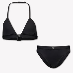 Calvin Klein Kinder Meisjes Zwemkleding In Zwart