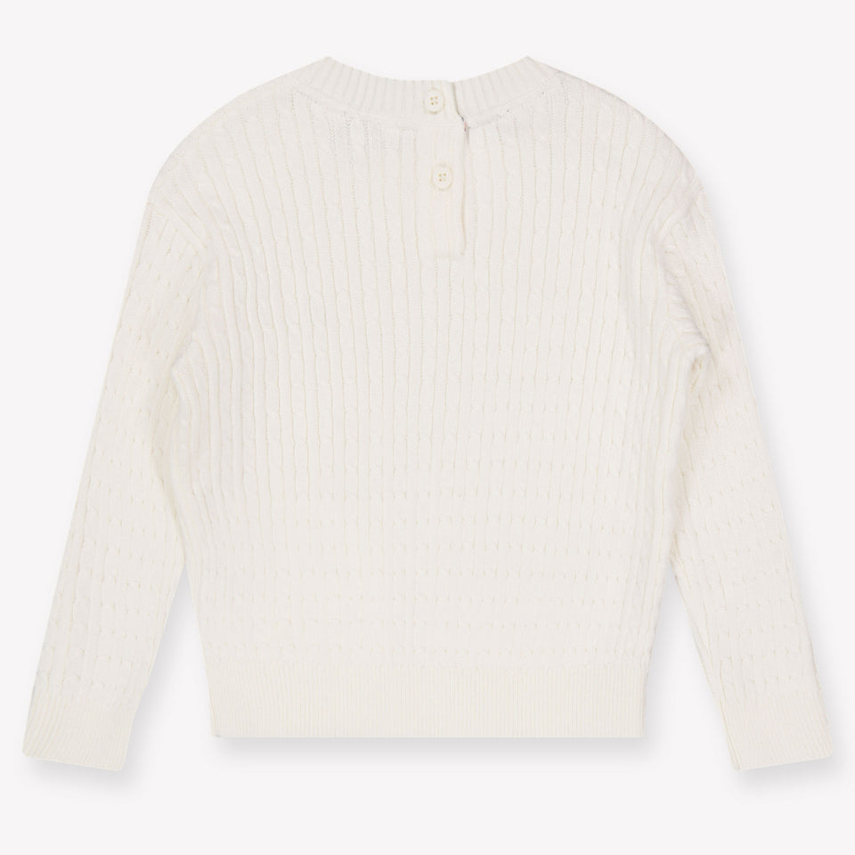 Tommy Hilfiger Baby Girls Sweater in OffWhite