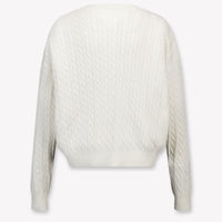 Tommy Hilfiger Kinder Meisjes Trui In Off White