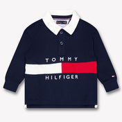 Tommy Hilfiger Baby Jongens Polo In Navy