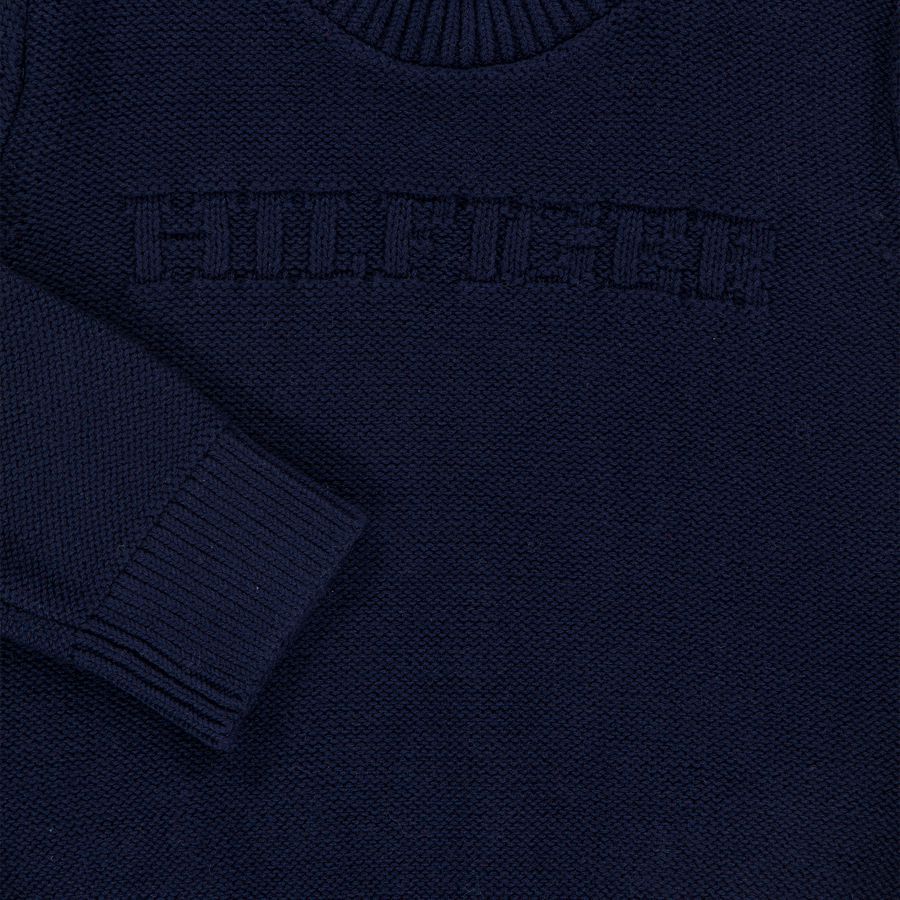 Tommy Hilfiger Baby Jongens Trui In Navy
