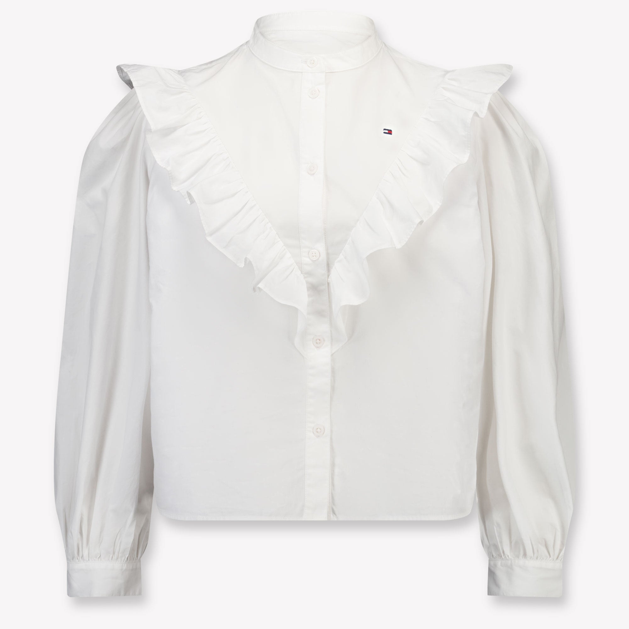 Tommy Hilfiger Kinder Meisjes Blouse In Wit