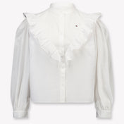 Tommy Hilfiger Kids Girls Blouse in White