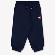 Tommy Hilfiger Baby Unisex Broek In Navy