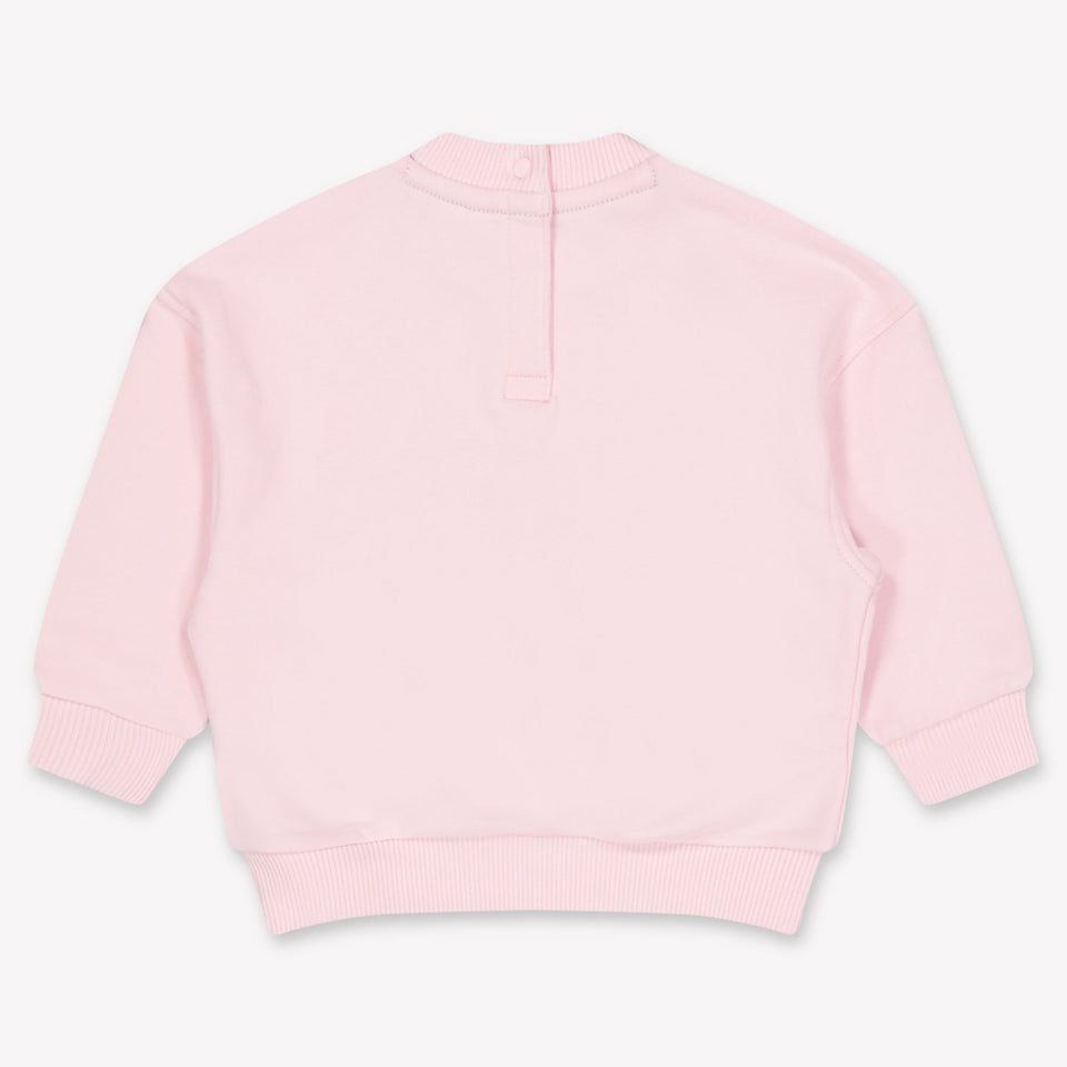 Tommy Hilfiger Baby Meisjes Trui In Licht Roze