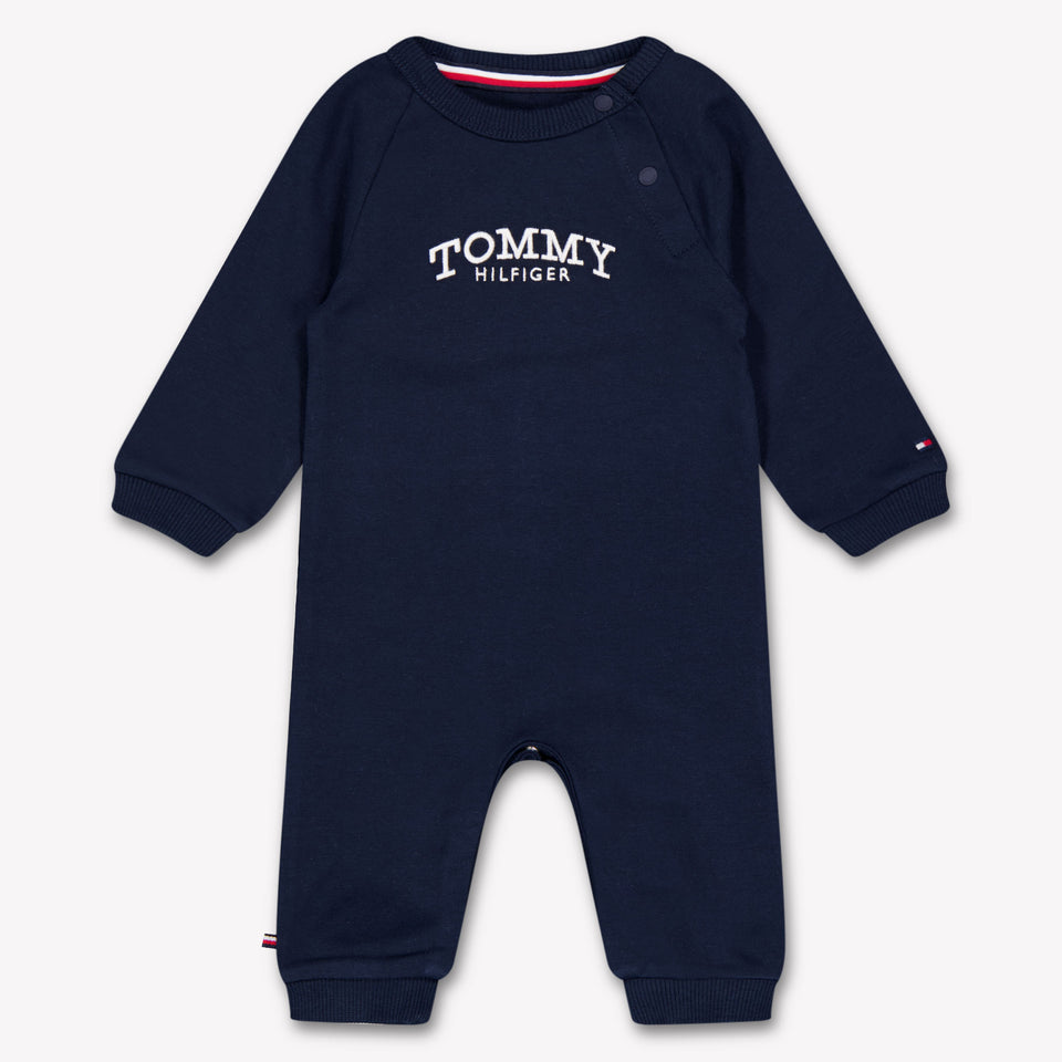 Tommy Hilfiger Baby Boys Playsuit In Navy