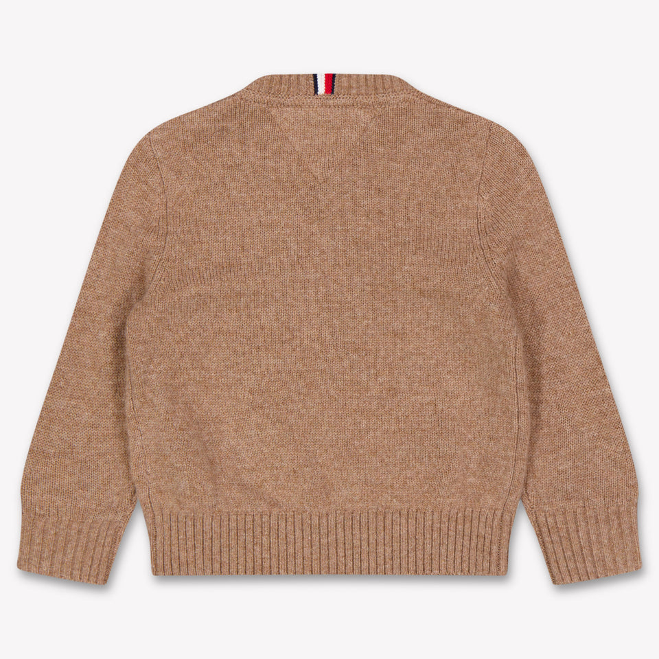 Tommy Hilfiger Baby Boys Sweater in Camel