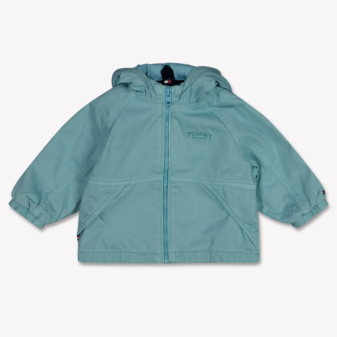 Tommy Hilfiger Baby Unisex Tussenjas In Turquoise