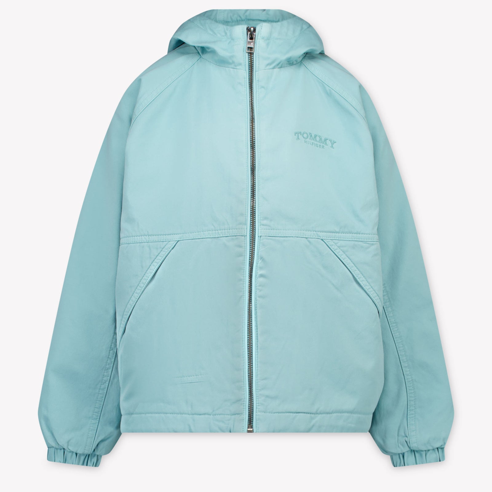 Tommy Hilfiger Kids Boys Intermediate jacket in turquoise