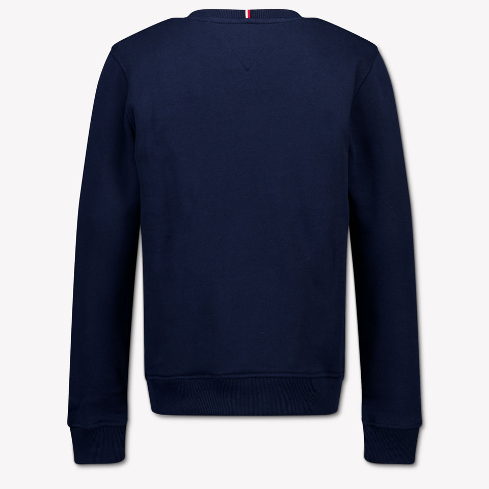 Tommy Hilfiger Kids Unisex Sweater in Navy