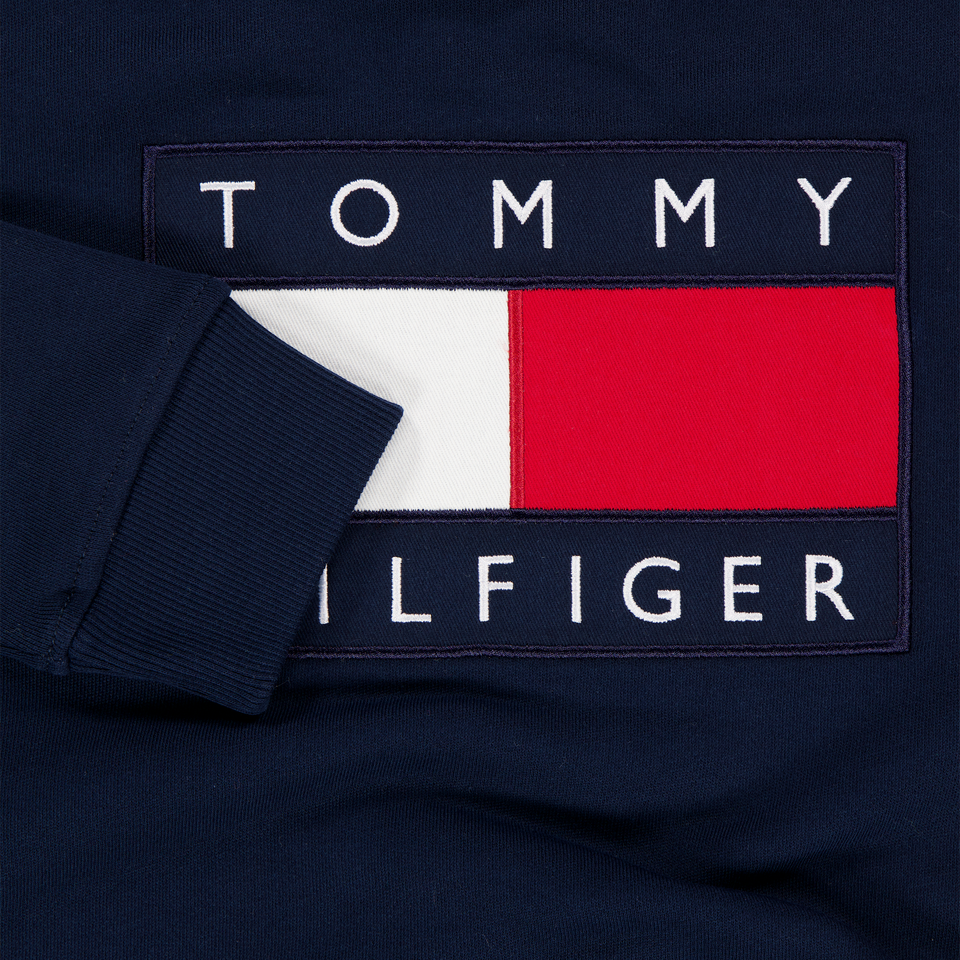 Tommy Hilfiger Kids Unisex Sweater in Navy