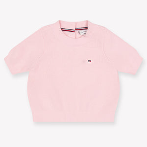 Tommy Hilfiger Baby Girls Sweater in Light Pink