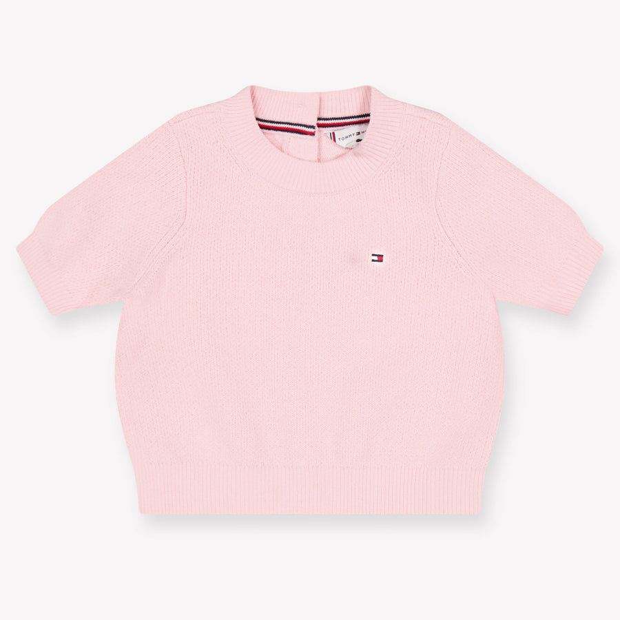 Tommy Hilfiger Baby Girls Sweater in Light Pink