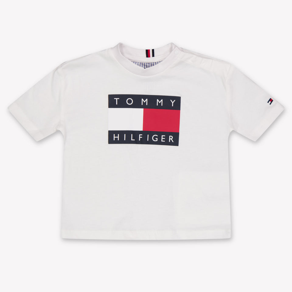 Tommy Hilfiger Baby Boys T-shirt in White