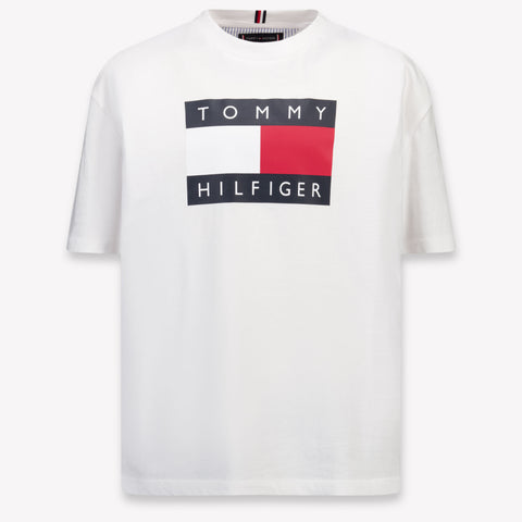 Tommy Hilfiger Kids Boys T-shirt in White
