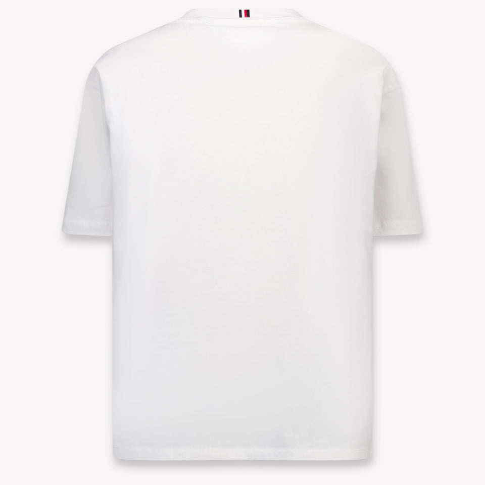 Tommy Hilfiger Kinder Jongens T-Shirt In Wit