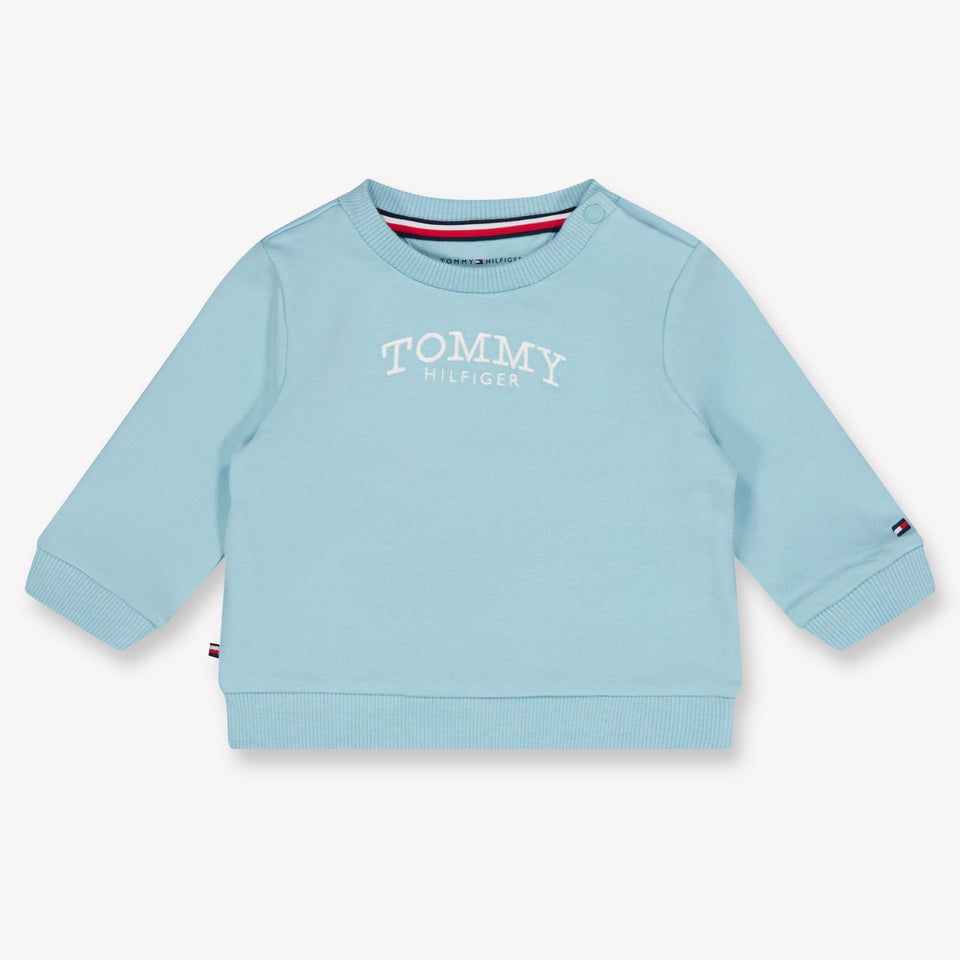 Tommy Hilfiger Baby Unisex Jogging suit in Turquoise