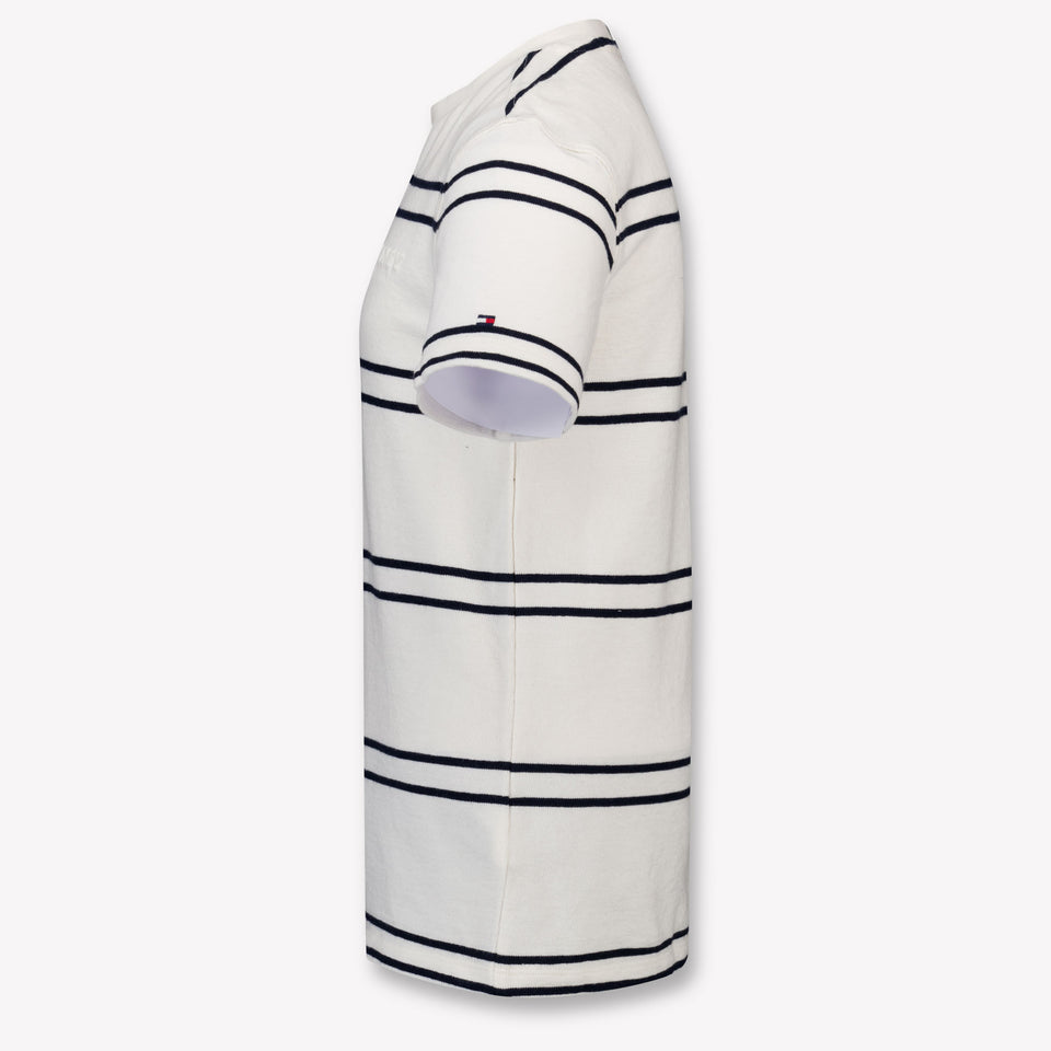 Tommy Hilfiger Kids Boys T-shirt in OffWhite