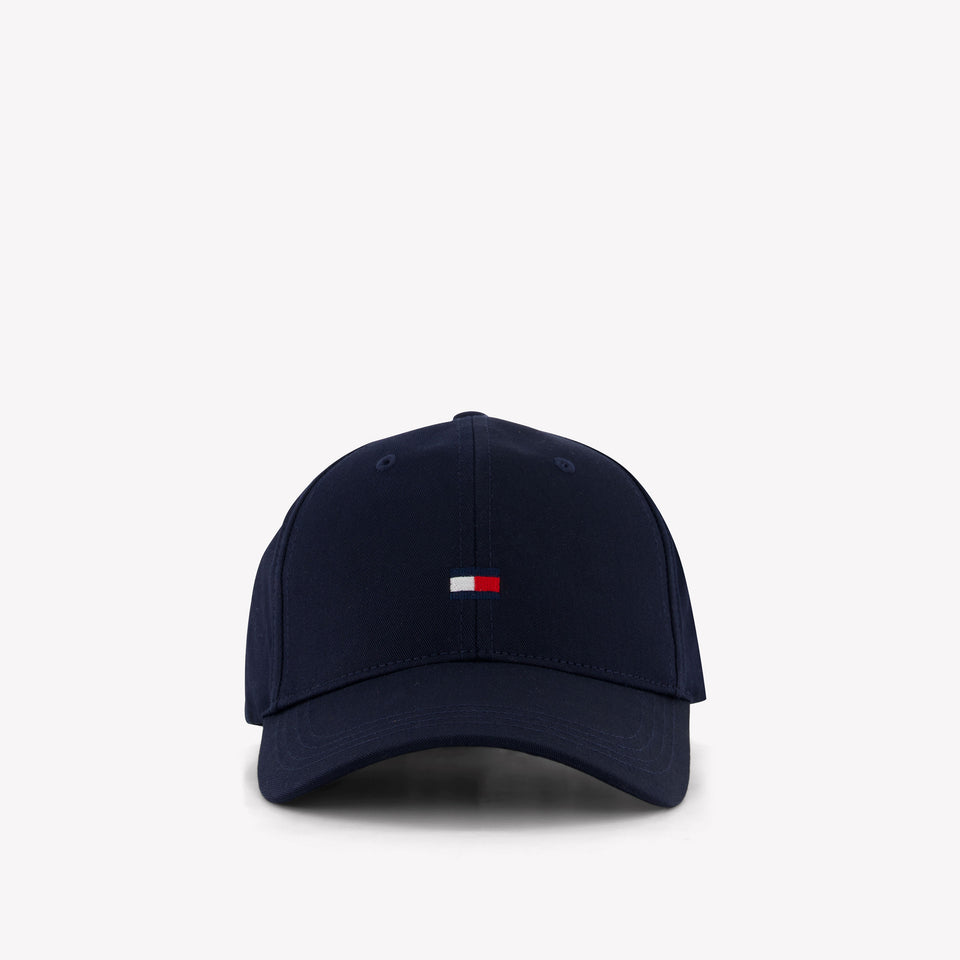 Tommy Hilfiger Kids Unisex Cap In Navy