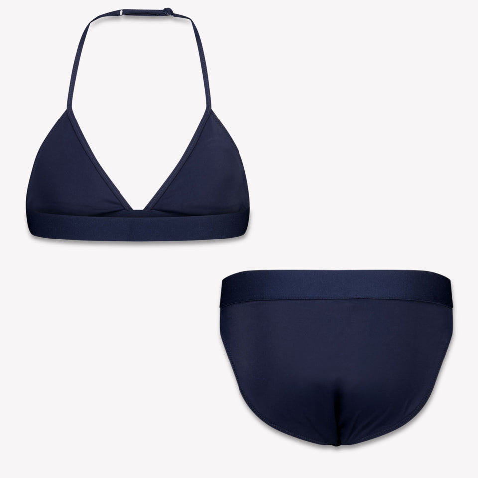Tommy Hilfiger Kinder Meisjes Zwemkleding In Navy