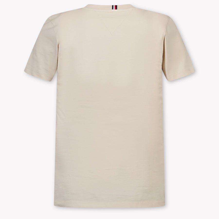 Tommy Hilfiger Kids Boys T-Shirt In Beige