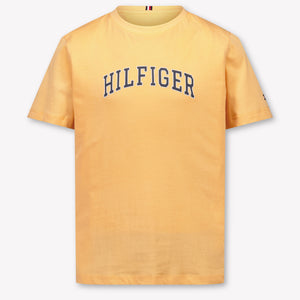 Tommy Hilfiger Kids Boys T-Shirt In Salmon