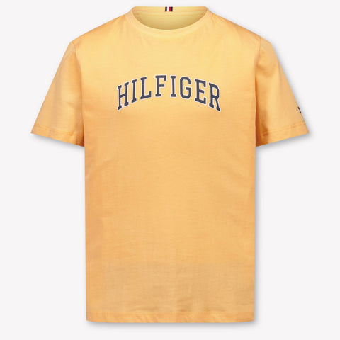 Tommy Hilfiger Kids Boys T-Shirt In Salmon