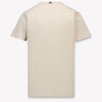 Tommy Hilfiger Kids Unisex T-Shirt In Beige