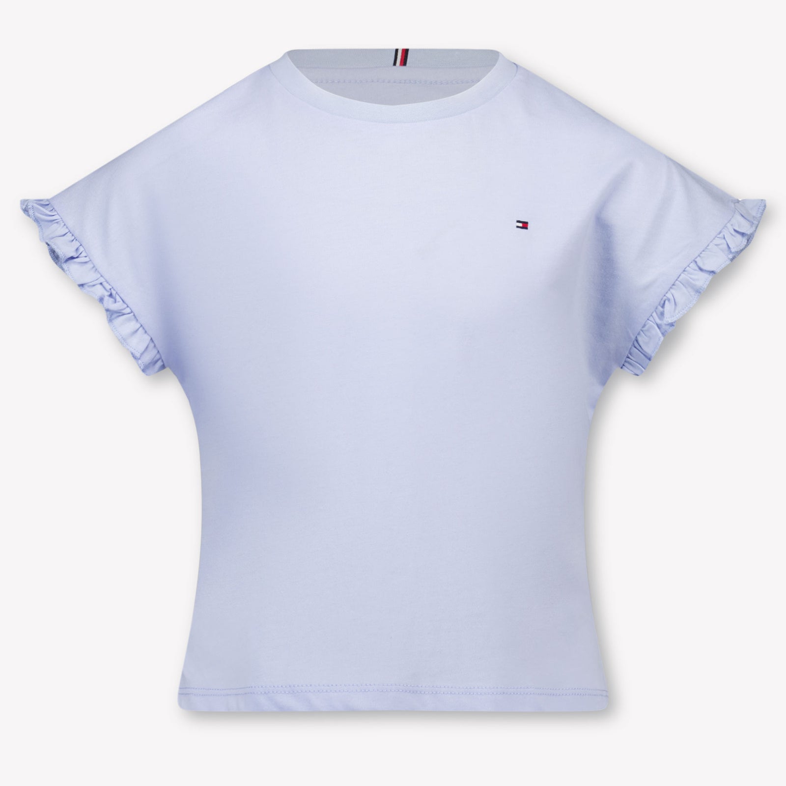 Tommy Hilfiger Kids Girls T-Shirt In Light Blue