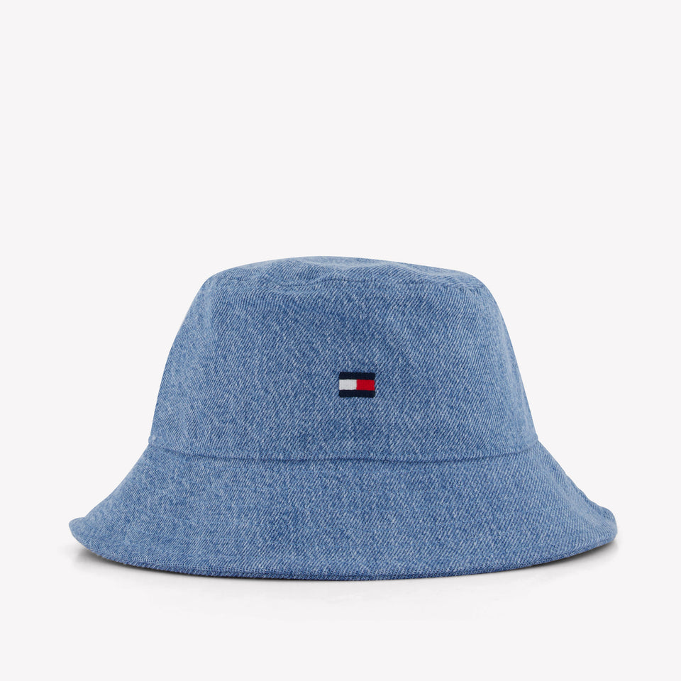Tommy Hilfiger Kids Unisex Hat In Light Blue