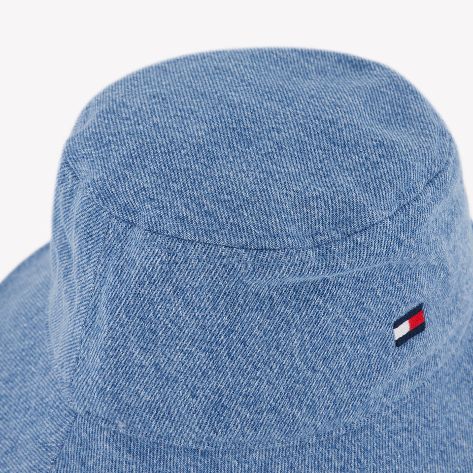 Tommy Hilfiger Kids Unisex Hat In Light Blue