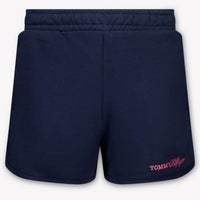 Tommy Hilfiger Kids Girls Shorts In Navy