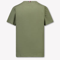 Tommy Hilfiger Kids Unisex T-Shirt In Green