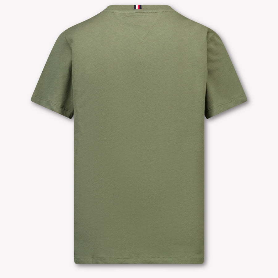 Tommy Hilfiger Kids Unisex T-Shirt In Green