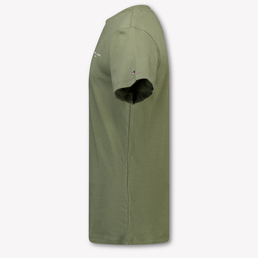 Tommy Hilfiger Kids Unisex T-Shirt In Green