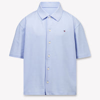 Tommy Hilfiger Kids Boys Polo In Light Blue