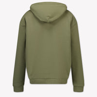 Tommy Hilfiger Kids Unisex Sweater In Green