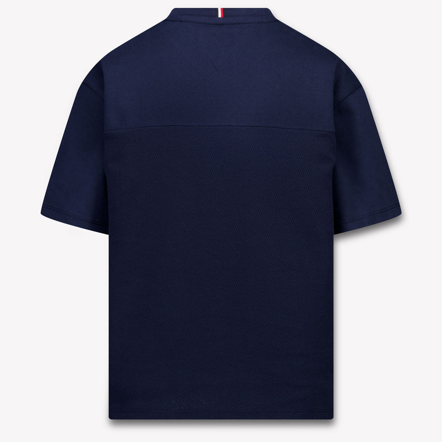 Tommy Hilfiger Kids Boys T-Shirt In Navy