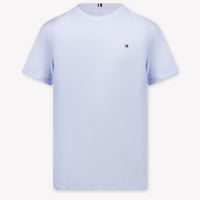 Tommy Hilfiger Kids Boys T-Shirt In Light Blue