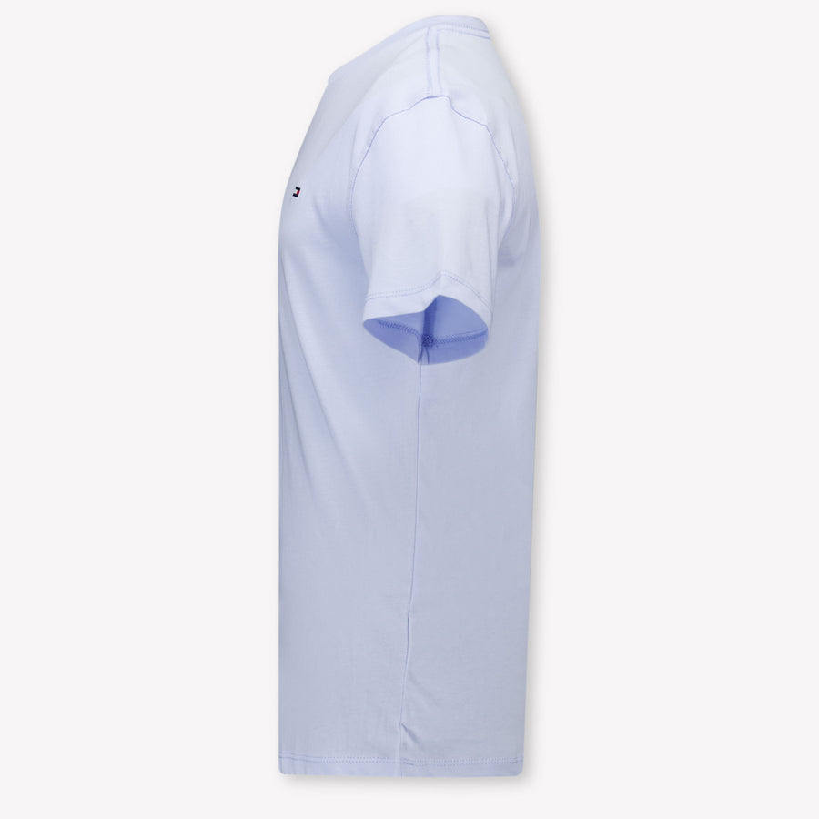 Tommy Hilfiger Kids Boys T-Shirt In Light Blue