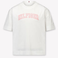 Tommy Hilfiger Kids Girls T-Shirt In White