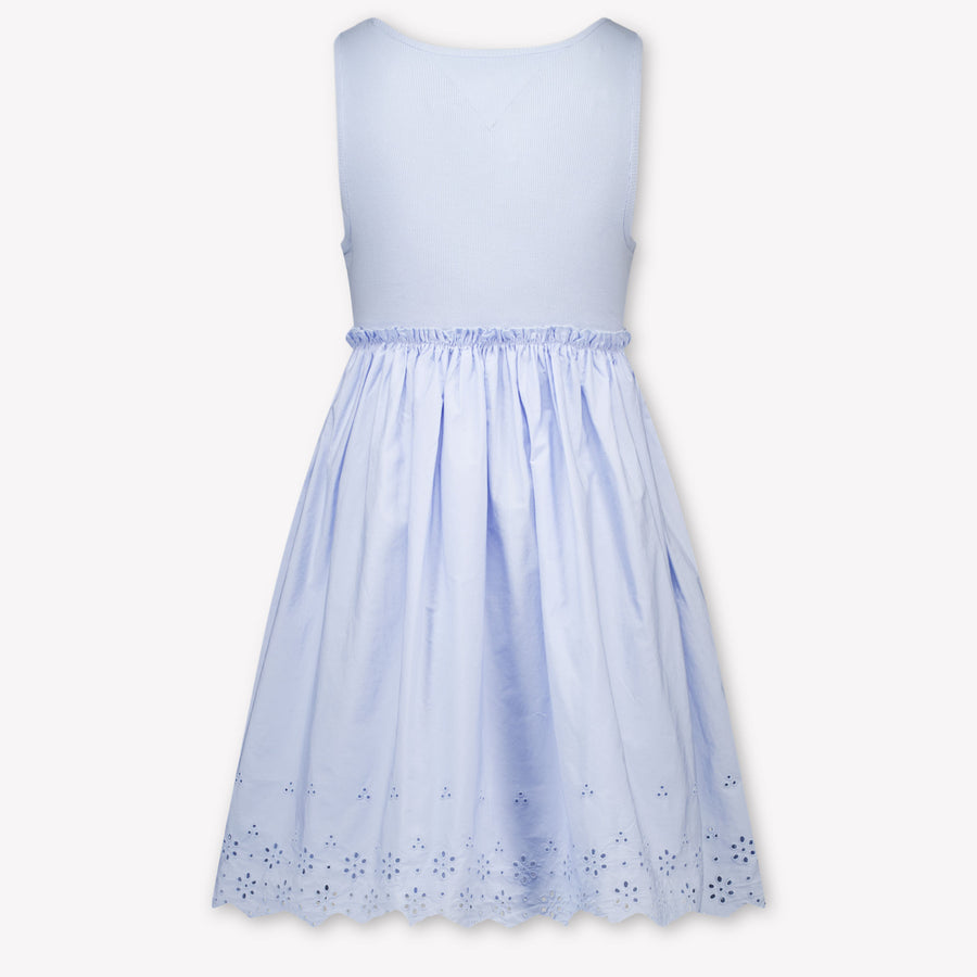 Tommy Hilfiger Kids Girls Dress In Light Blue