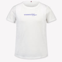 Tommy Hilfiger Kids Girls T-Shirt In White