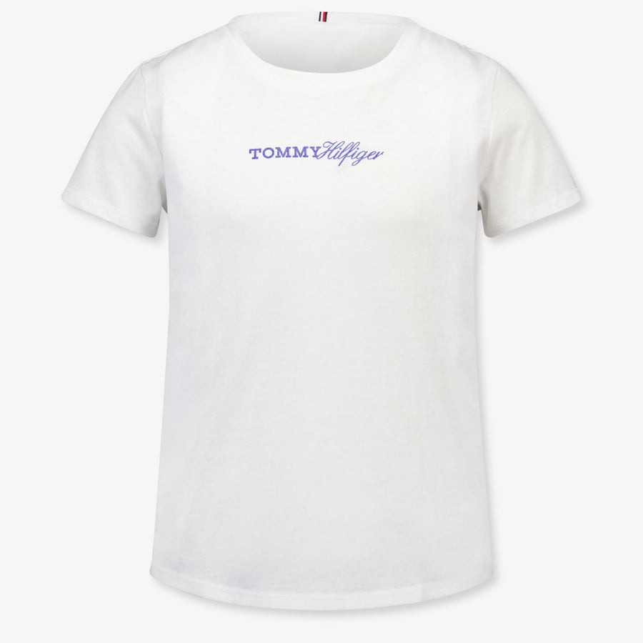 Tommy Hilfiger Kids Girls T-Shirt In White