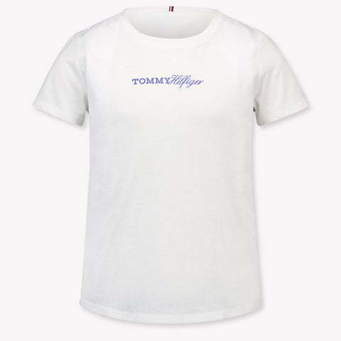 Tommy Hilfiger Kids Girls T-Shirt In White