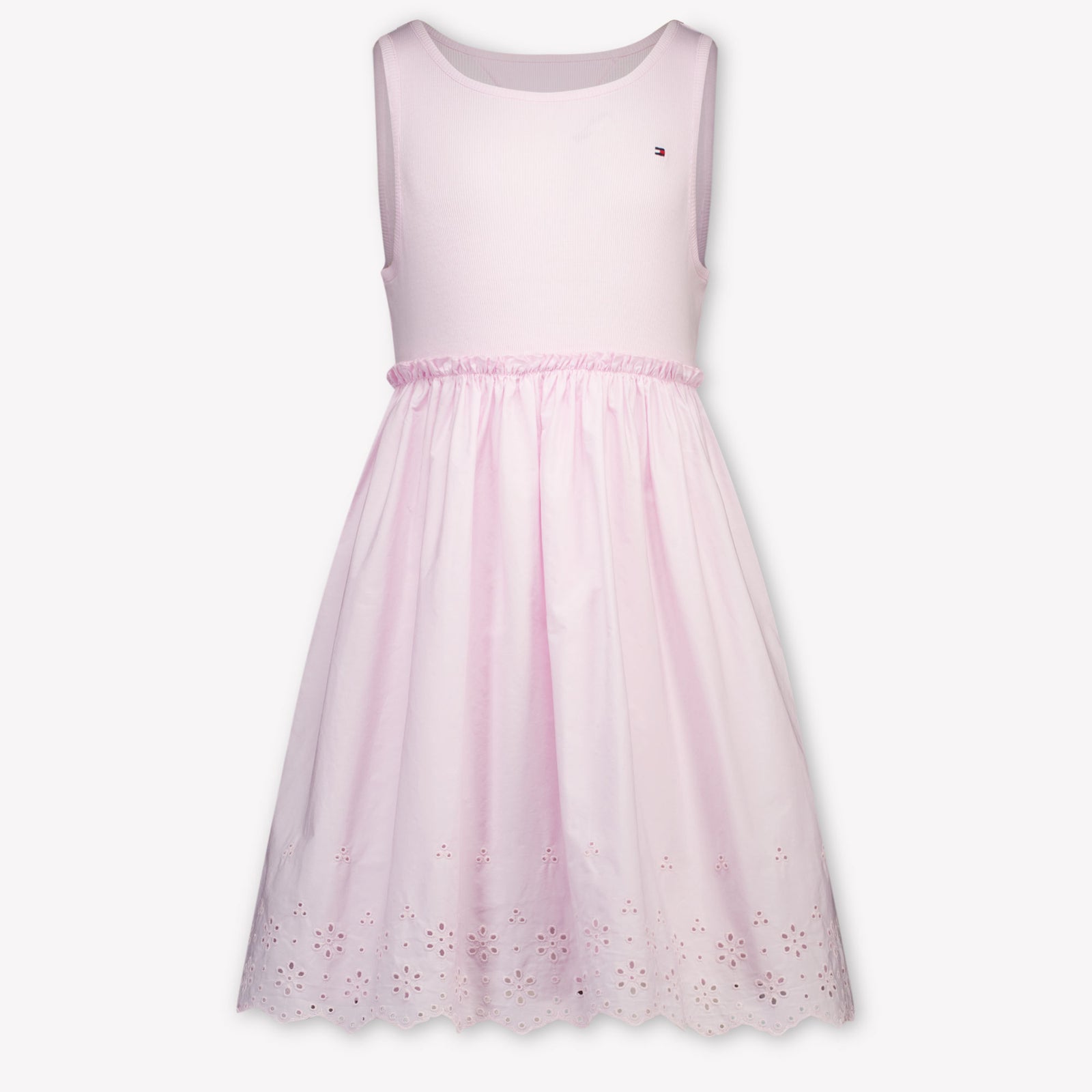 Tommy Hilfiger Kids Girls Dress In Light Pink