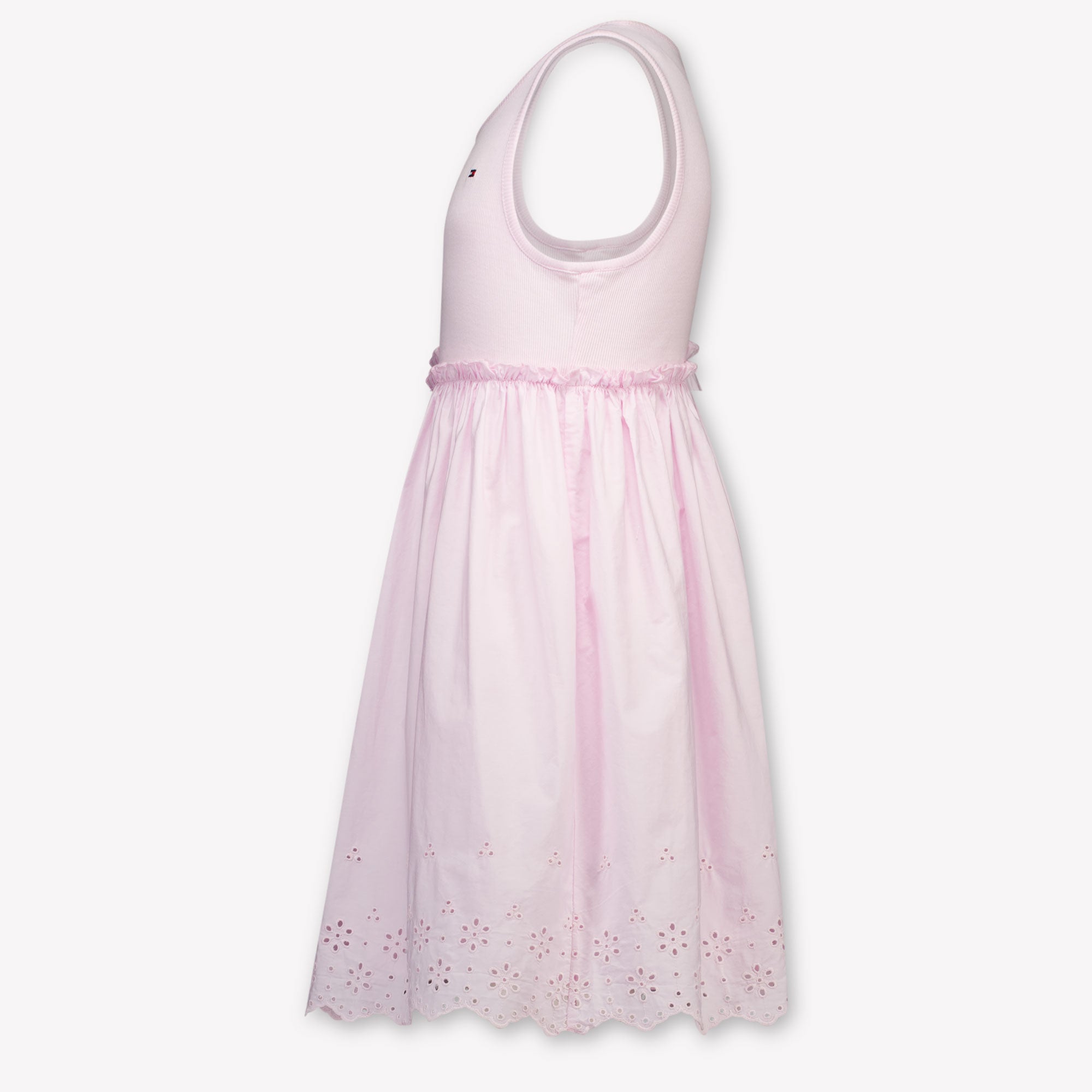 Tommy Hilfiger Kids Girls Dress In Light Pink