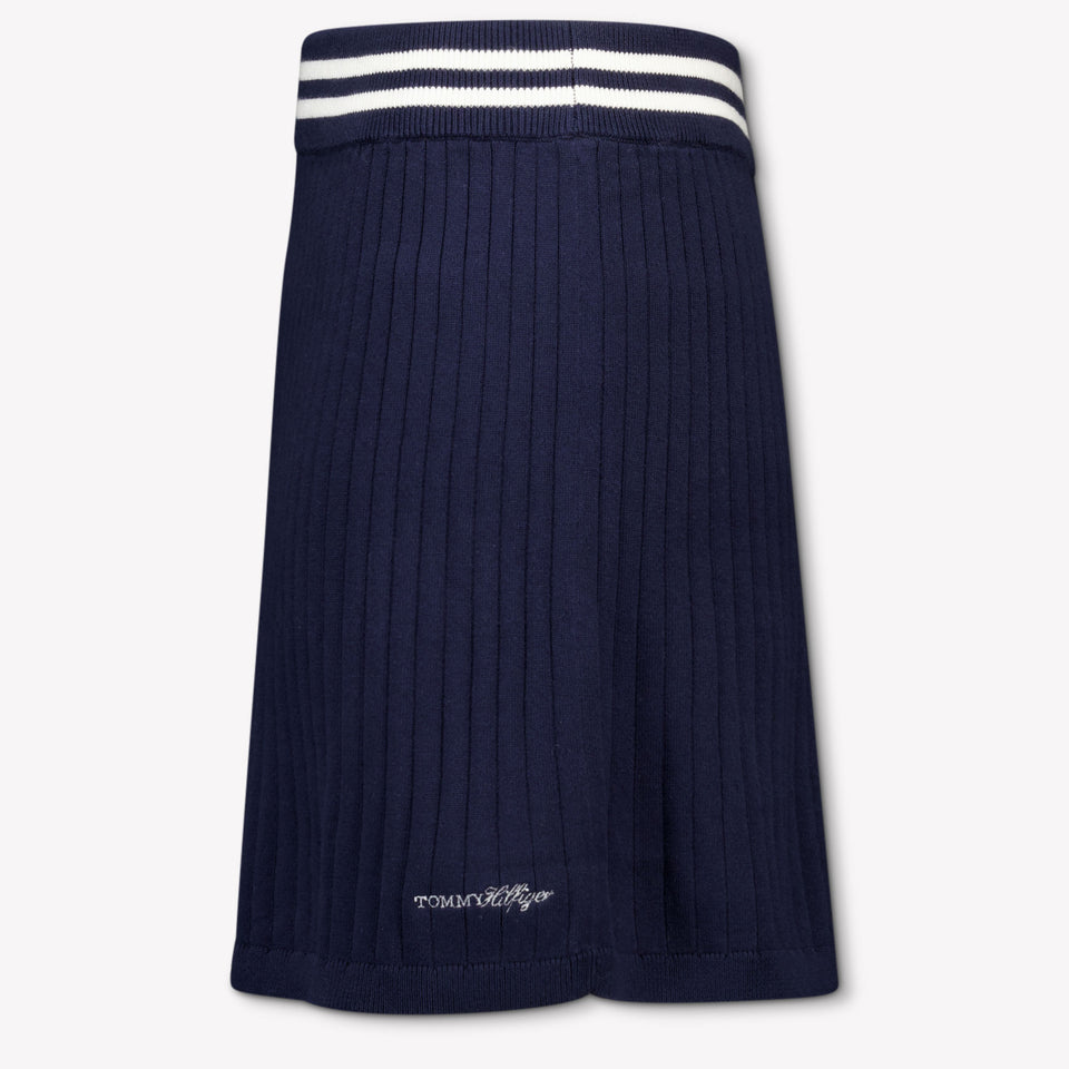 Tommy Hilfiger Kinder Meisjes Rokje In Navy