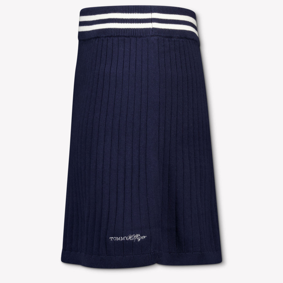 Tommy Hilfiger Kids Girls Skirt In Navy